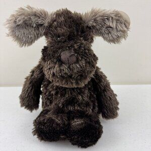 Marshalls Dog Plush Stuffed Animal Heating Pad  Brown 16" Fluffy Cute Fuzzy